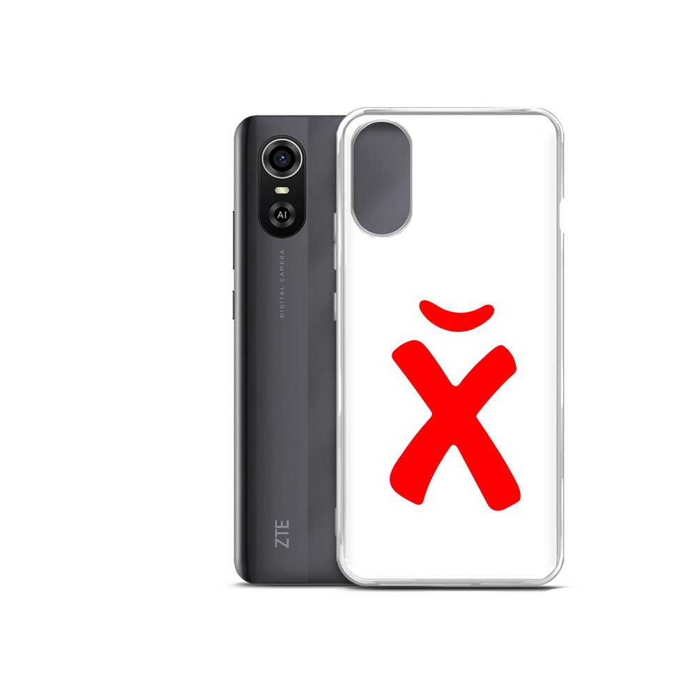 Чехол MyPads Tocco для ZTE Blade A31 Plus абстракция буква х (PT226943.475.209)