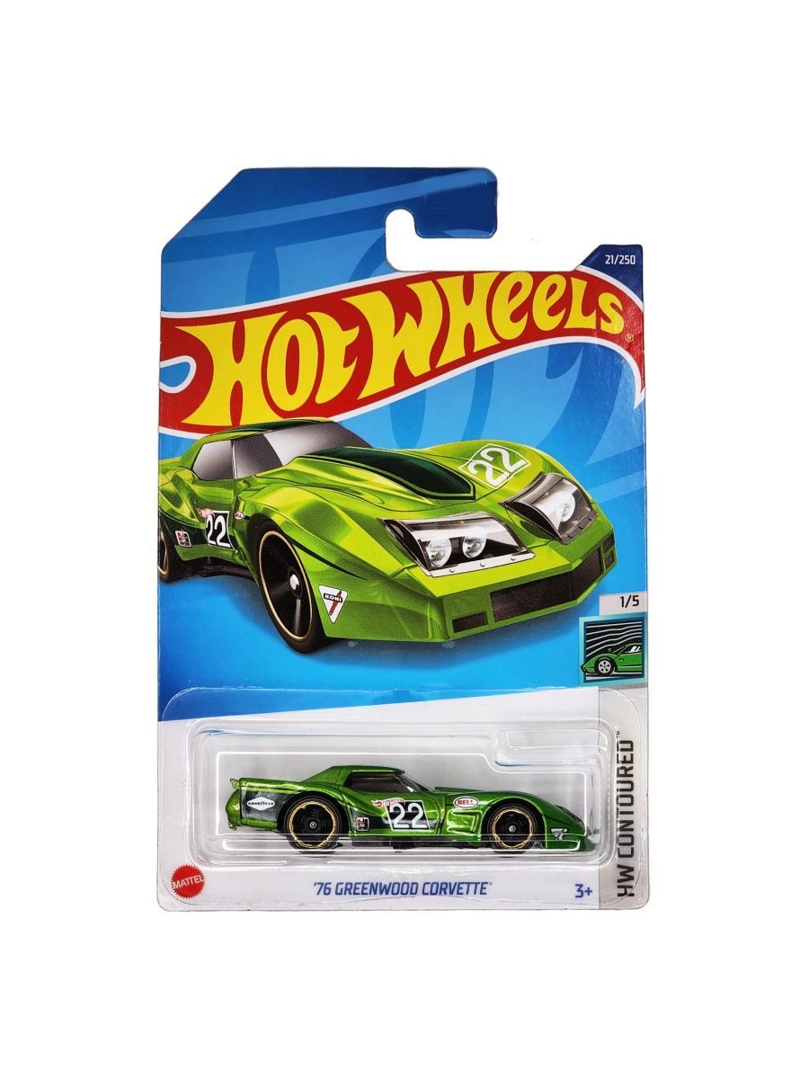 

Игрушечные машинки Hot Wheels HCW80, Зеленый, HCW80