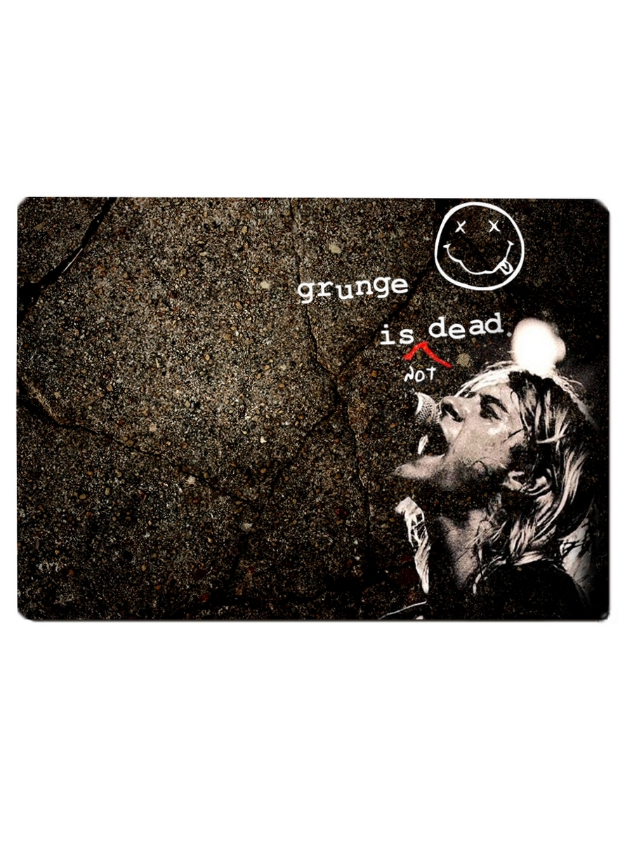 фото Коврик для мыши grunge is not dead drabs