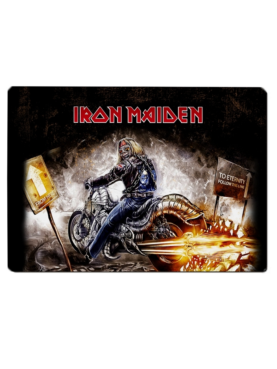 фото Коврик для мыши iron maiden bike drabs