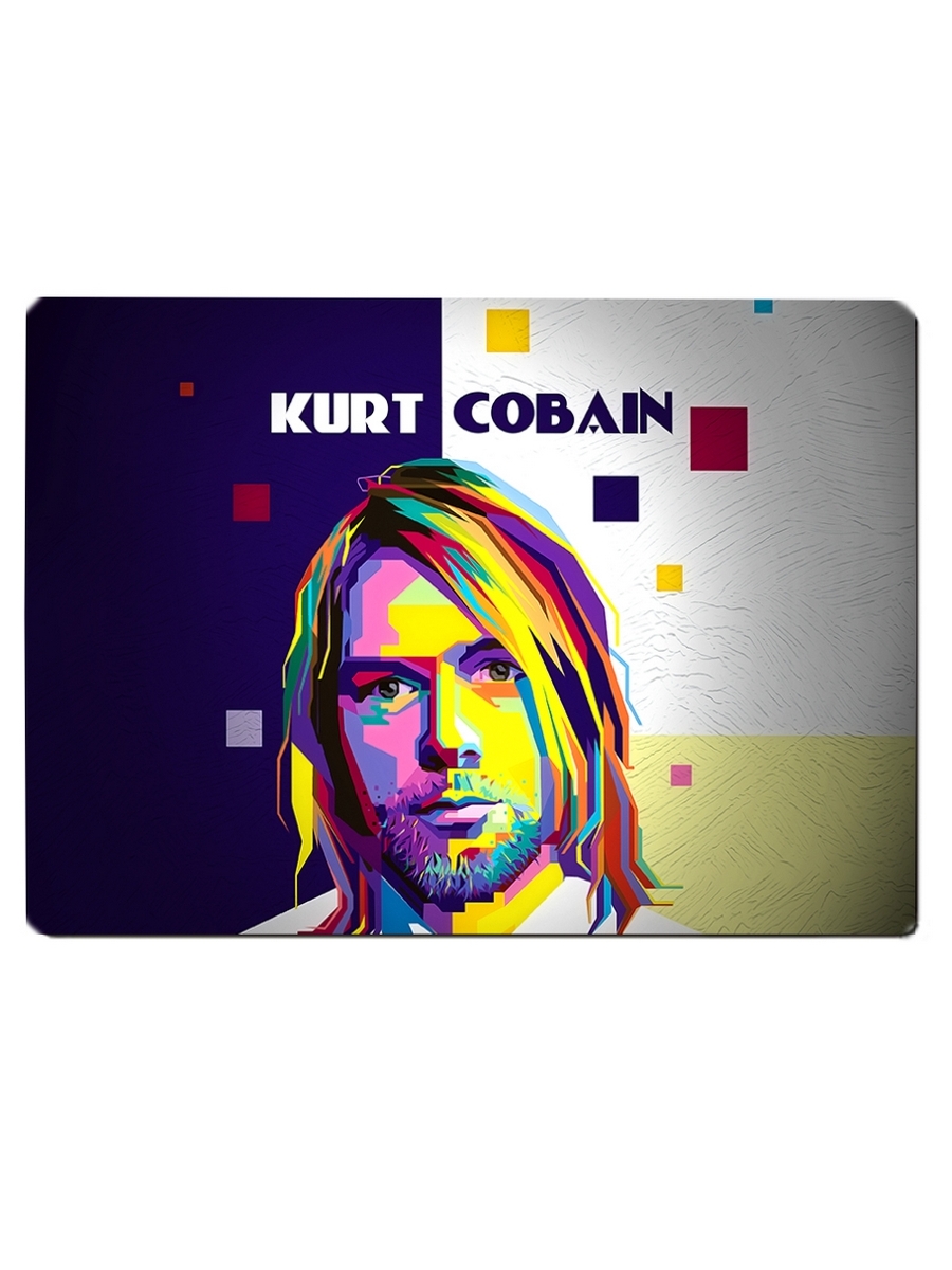 фото Коврик для мыши kurt cobain арт drabs