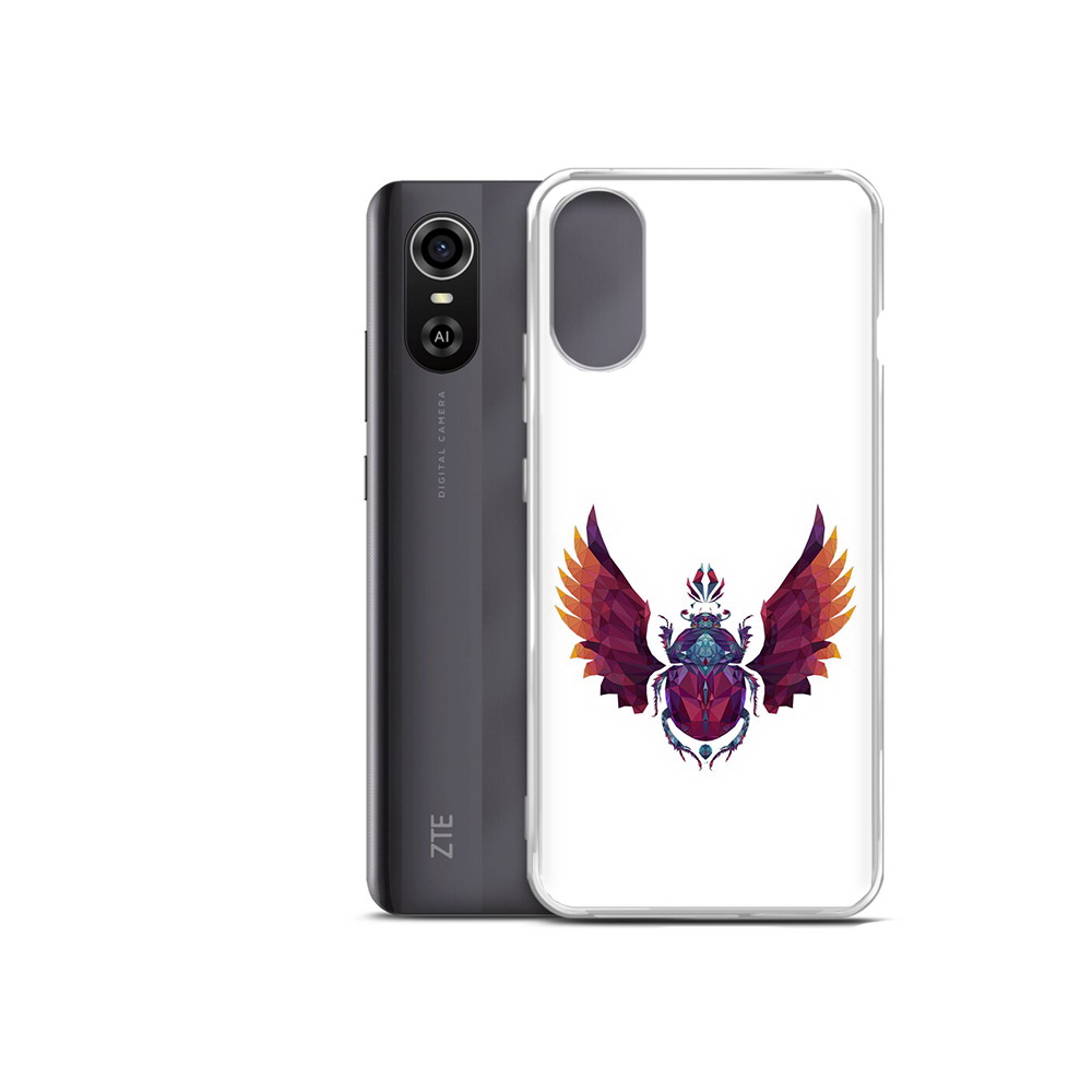 

Чехол MyPads Tocco для ZTE Blade A31 Plus алмазный скоробей (PT226943.475.219), Прозрачный, Tocco