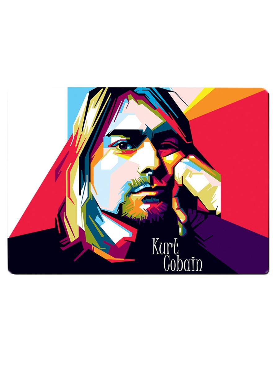 фото Коврик для мыши pop art cobain drabs