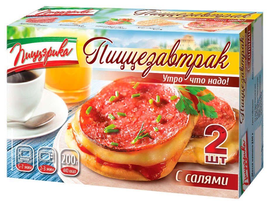 

Пицца Пиццэриkа с салями замороженная 200 г