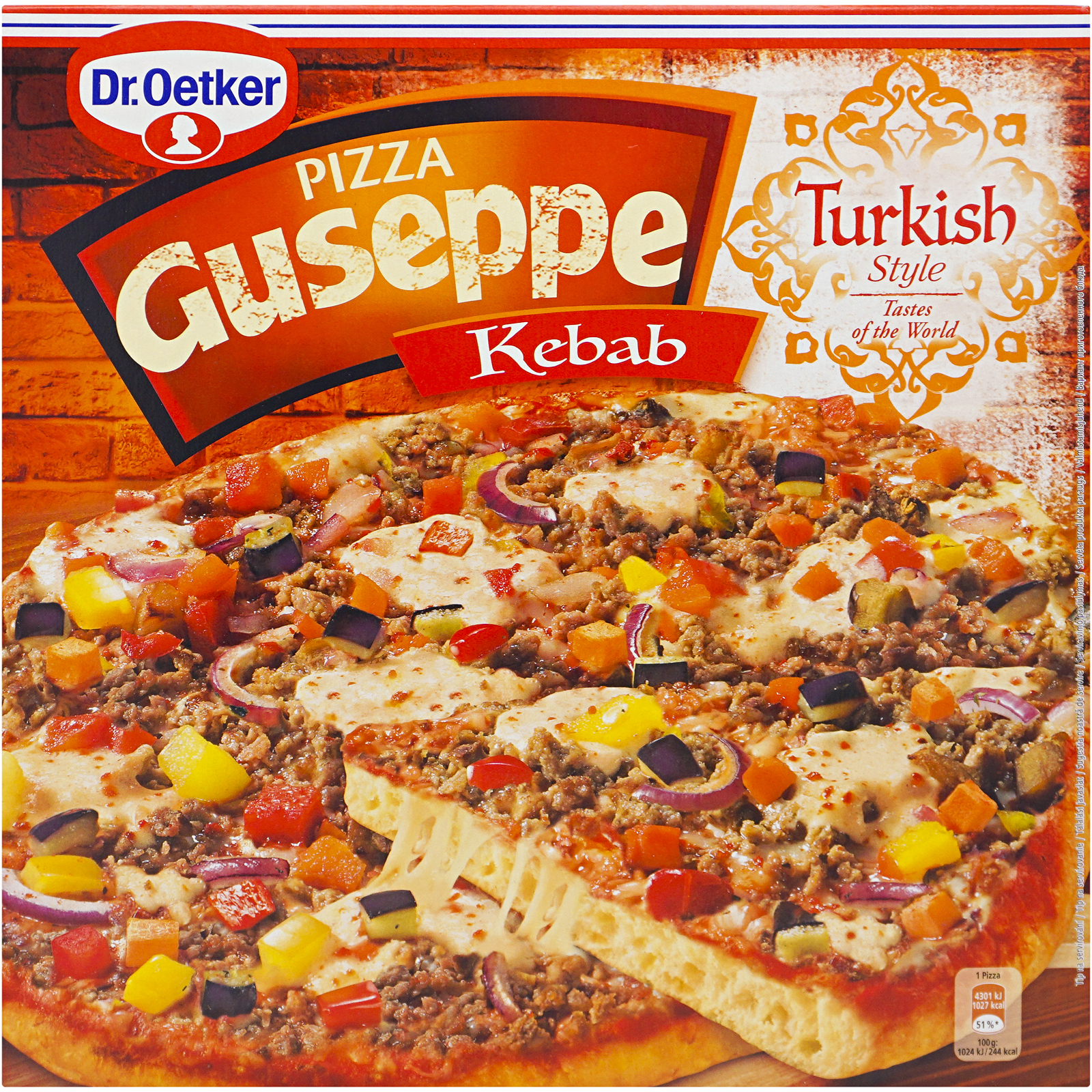 Пицца Guseppe кебаб 420г