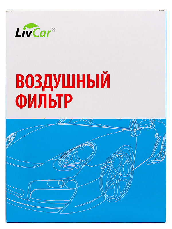 

Фильтр воздушный LivCar LCU3022/25654A ОЕМ MR968274 MITSUBISHI (RHD,LHD)