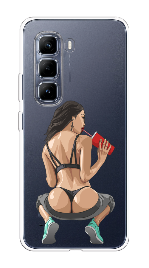

Чехол на Infinix Hot 50 Pro Сочные булочки, Бежевый;красный;черный, 3106950-1