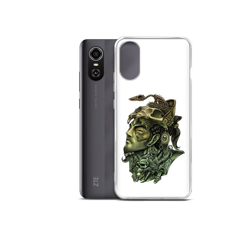 Чехол MyPads Tocco для ZTE Blade A31 Plus бронзовый воин (PT226943.475.248)