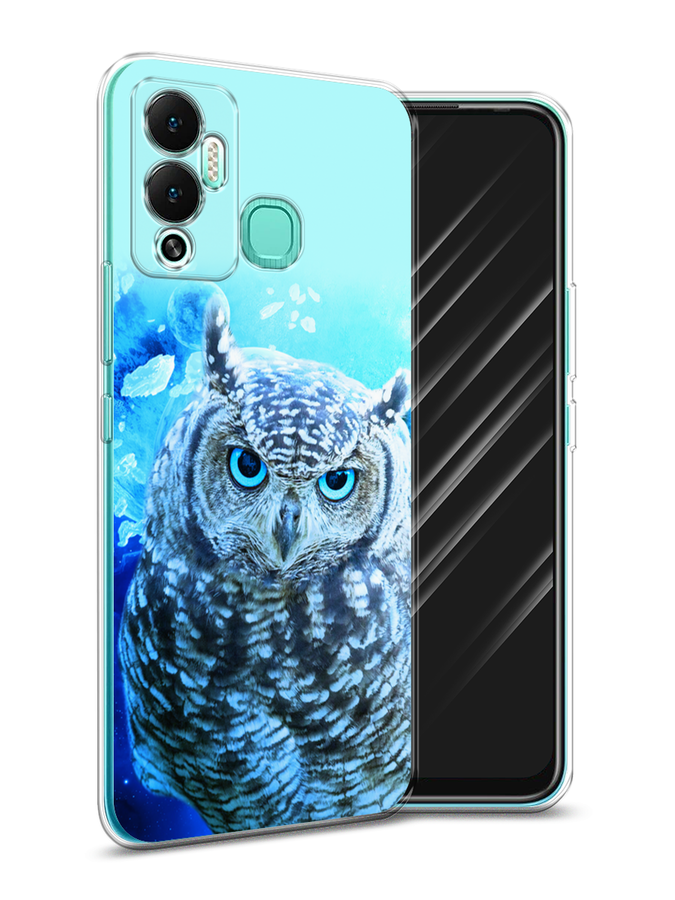 

Чехол Awog на Infinix Hot 12 Play "Сова арт 7", Разноцветный, 3101750-1