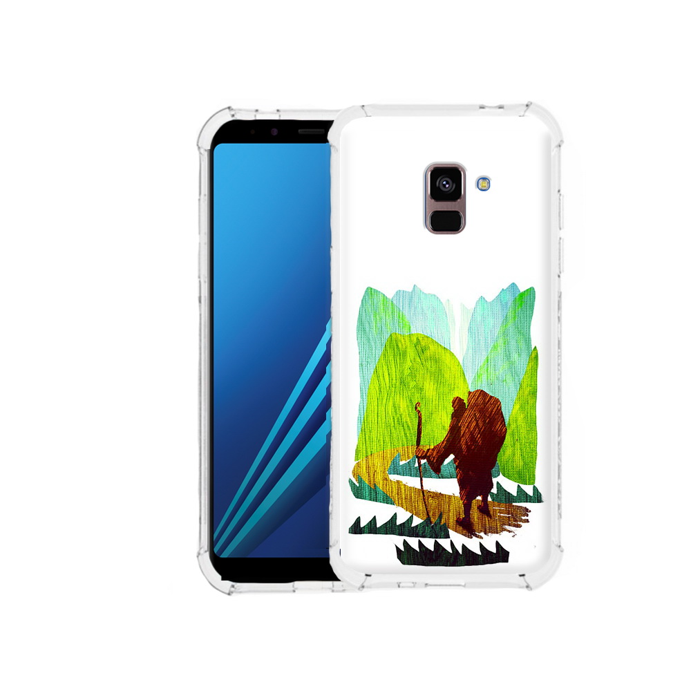 

Чехол MyPads Tocco для Samsung Galaxy A8 Plus Лесная тропа (PT119249.593.106), Tocco