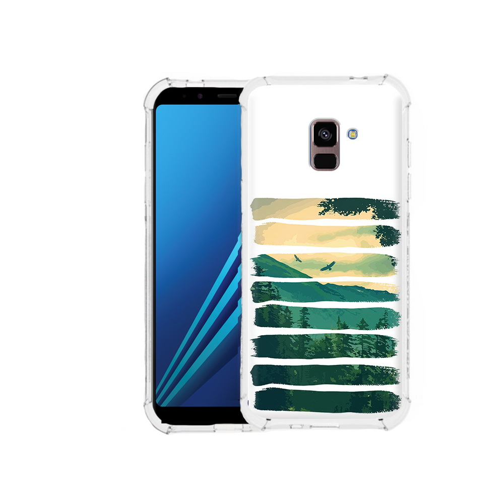 

Чехол MyPads Tocco для Samsung Galaxy A8 Plus Лесная чаща (PT119249.593.107), Tocco
