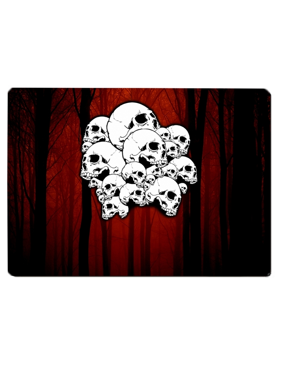 фото Коврик для мыши skulls and forest drabs