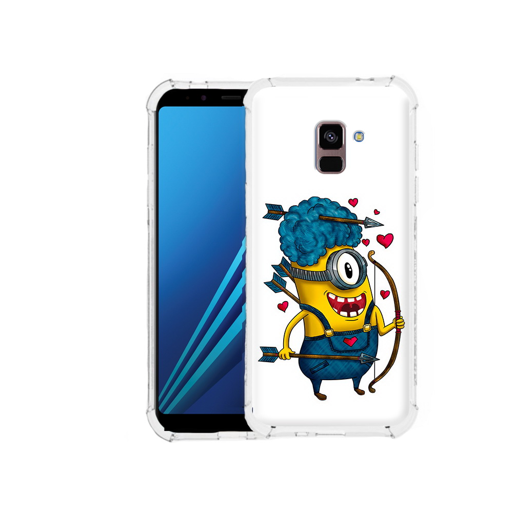 

Чехол MyPads Tocco для Samsung Galaxy A8 Plus Миньон купидон (PT119249.593.117), Tocco