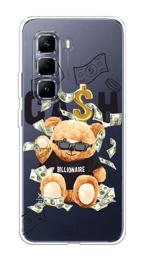 

Чехол на Infinix Hot 50 Pro Big cash, Черный;серый;бежевый, 3106950-1