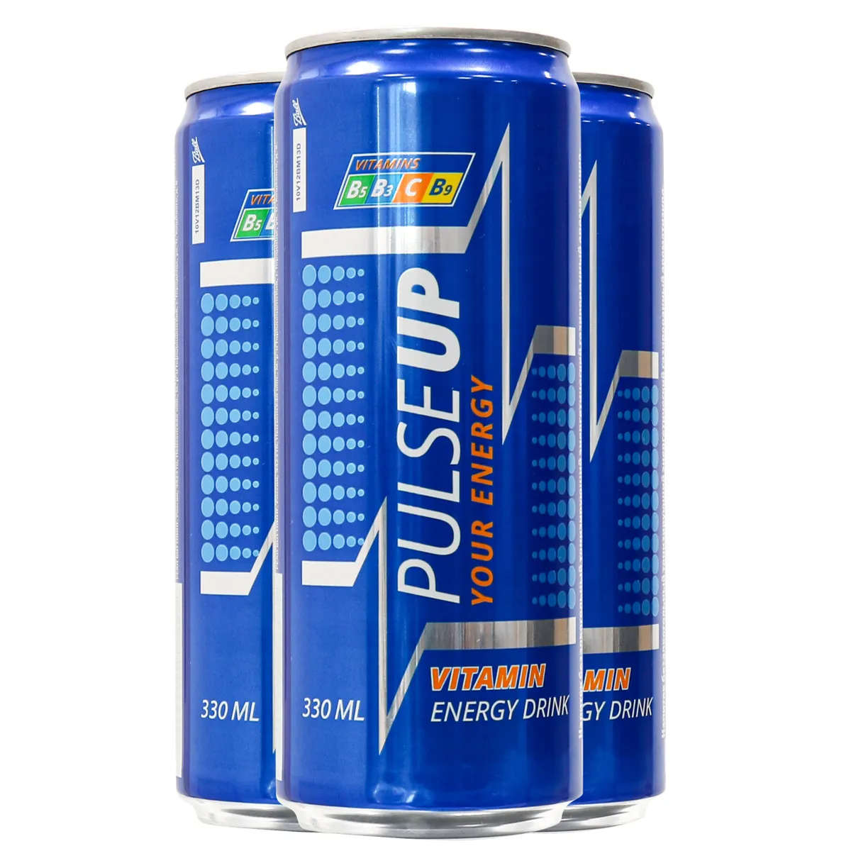 

Энергетический напиток Pulse Up Energy с кофеином и витаминами 0,33 х 12 шт, Energy33