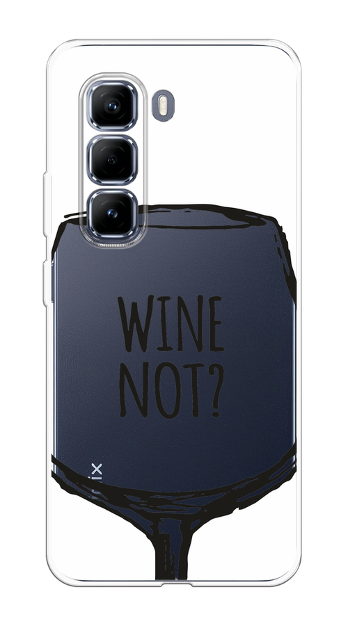 

Чехол на Infinix Hot 50 Pro Wine not white, Белый, 3106950-1