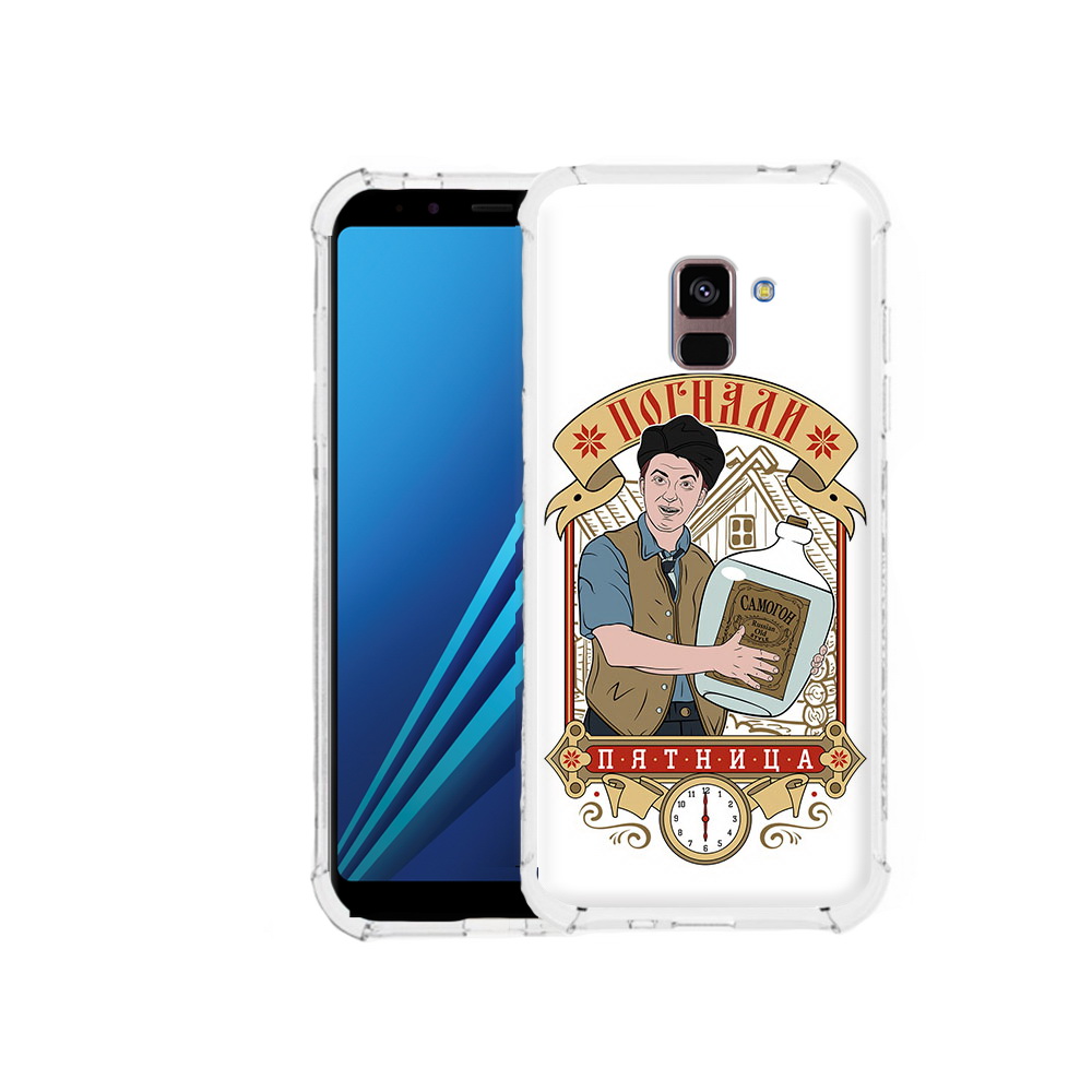 

Чехол MyPads Tocco для Samsung Galaxy A8 Plus Погнали пятница (PT119249.593.137), Tocco