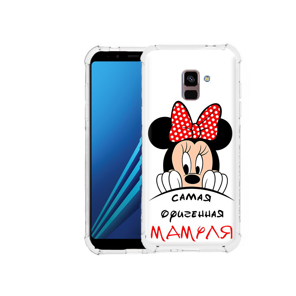 

Чехол MyPads Tocco для Samsung Galaxy A8 Plus Самая лучшая мамуля Мини Маус, Tocco