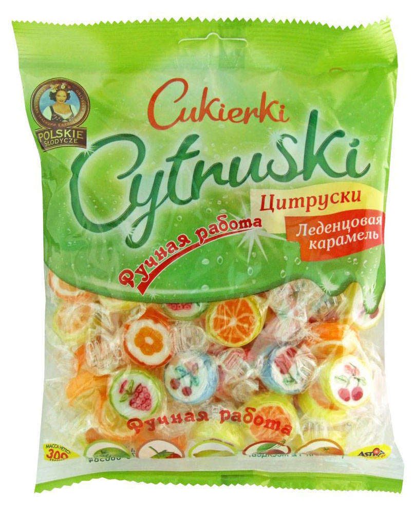 

Карамель Astra Cytruski 300 г