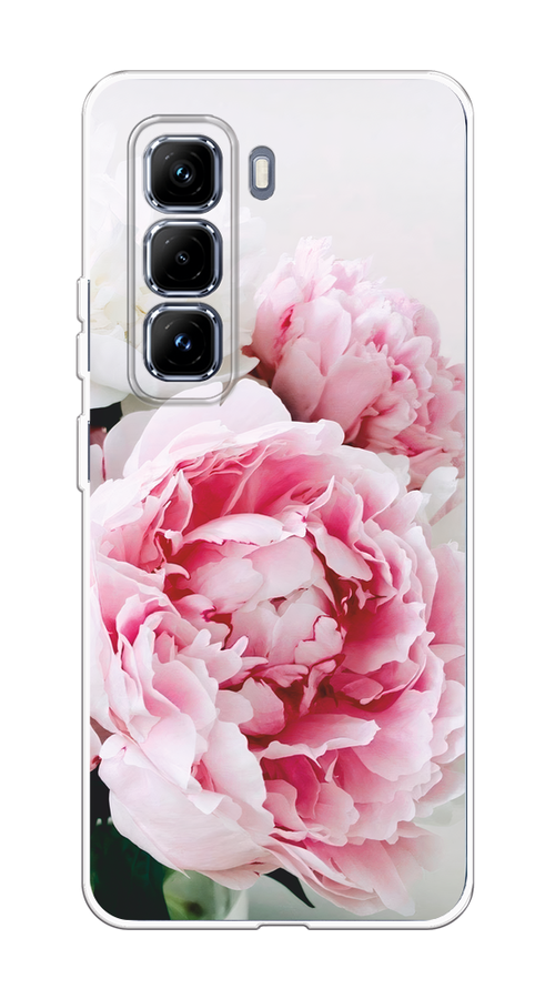 

Чехол на Infinix Hot 50 Pro Plus Розовые и белые пионы, Розовый;белый, 3107050-1