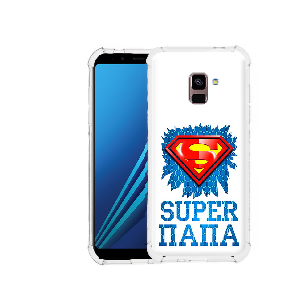 

Чехол MyPads Tocco для Samsung Galaxy A8 Plus Супер Папа (PT119249.593.165), Tocco