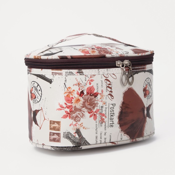 

Косметичка женская NoBrand 1855375, бежевый, 1855375