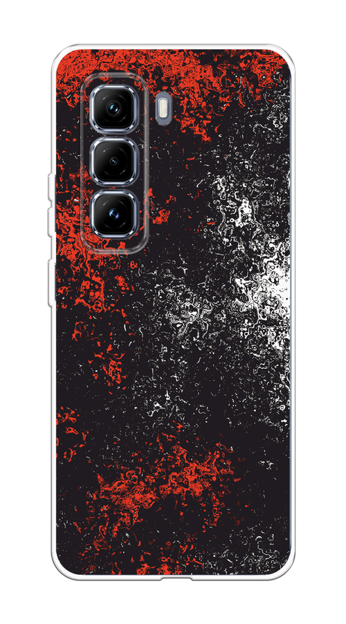 

Чехол на Infinix Hot 50 Pro Plus Монотипия, Красный;черный;белый, 3107050-1