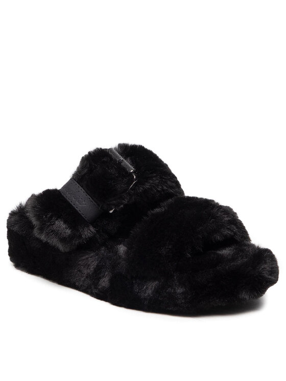 

Тапочки Cozy Wedge 167238/BBK Skechers Черный 37 EU, Cozy Wedge 167238/BBK