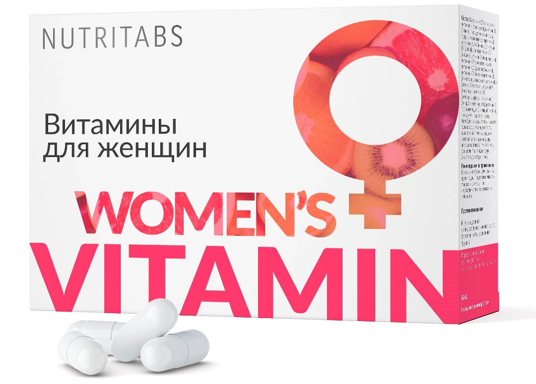 Витамины NUTRITABS Women's vitamin для женщин 60 капс