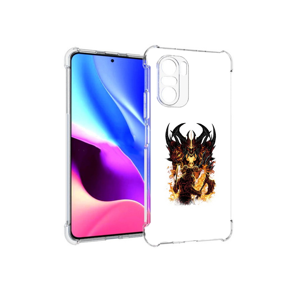 Чехол MyPads Tocco для Xiaomi Redmi K40 демон shadow fiend (PT158239.260.318)