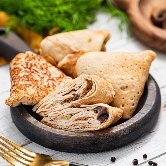 

Блинчики ВкусВилл Айс с картофелем и грибами 400 г