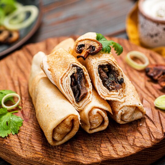

Блинчики ВкусВилл Айс с шампиньонами 400 г