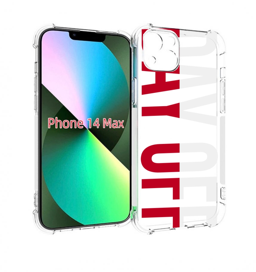 

Чехол MyPads день-окончен для iPhone 14 Plus (6.7), Прозрачный, Tocco