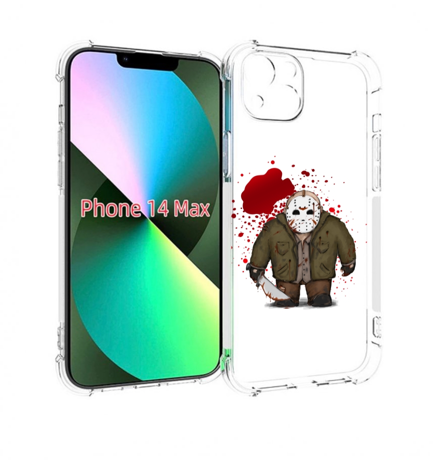 

Чехол MyPads джейсон для iPhone 14 Plus (6.7), Прозрачный, Tocco