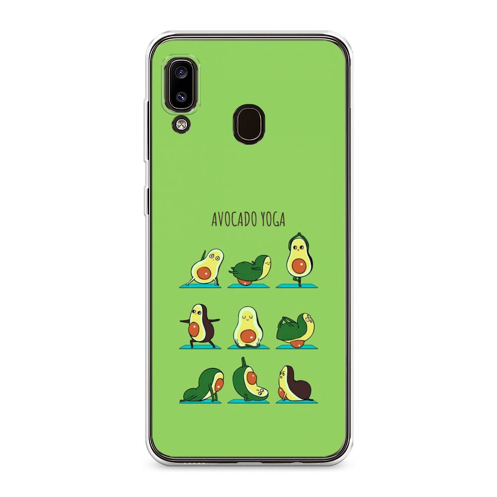 

Чехол Awog на Samsung Galaxy A30 "Авокадо йога", Разноцветный, 27550-10