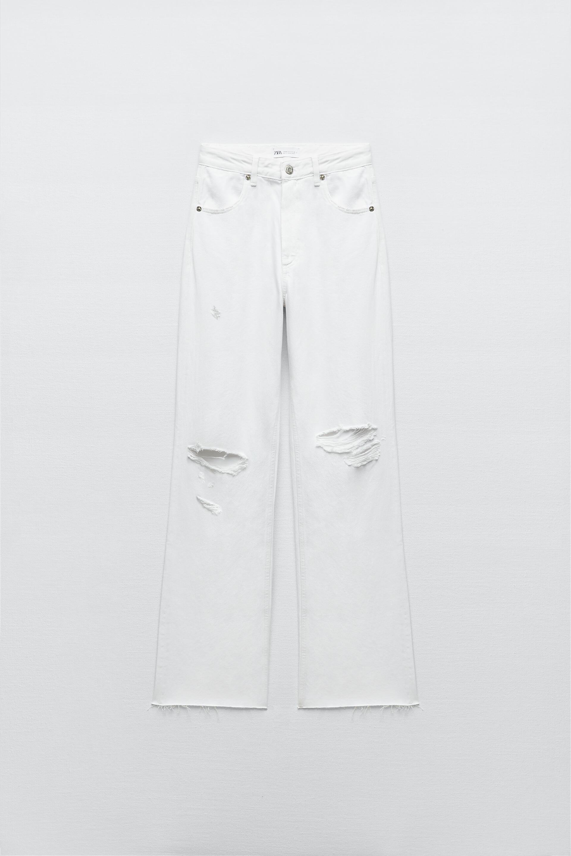 

Джинсы женские ZARA 08197127 белые 42 EU (доставка из-за рубежа), 08197127