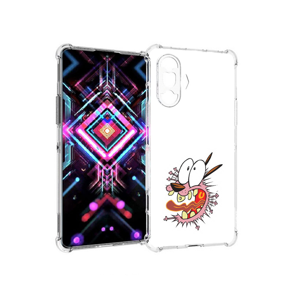 Чехол MyPads Tocco для Xiaomi Poco F3 GT испуганный бобик (PT172450.277.381)