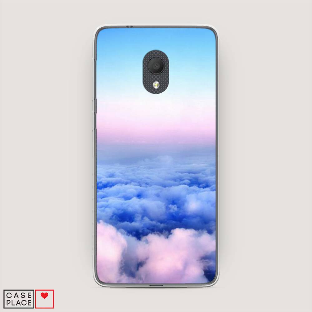 

Чехол Awog на Alcatel 1C 5003D (2019) / Алкатель 1C 5003D (2019) "Облака", 170650-4