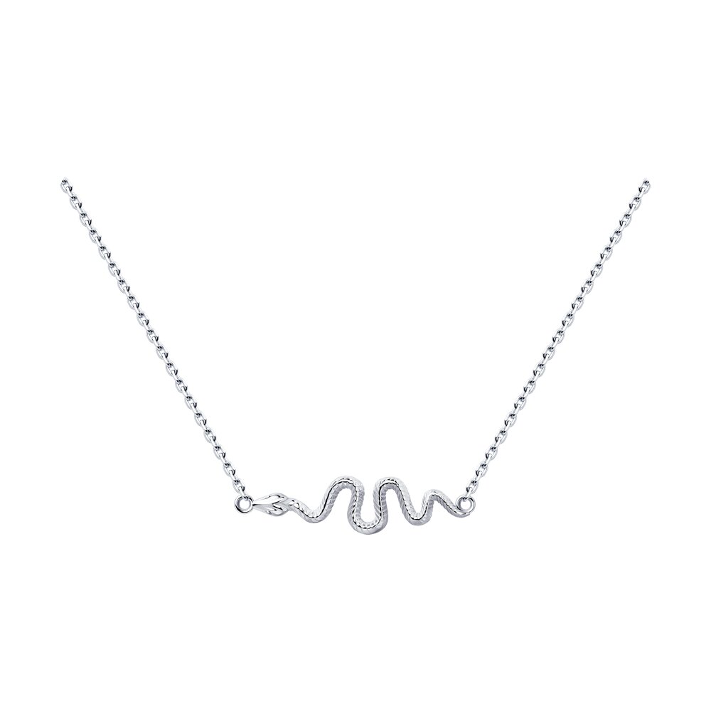 

Колье из серебра 40-45 см SOKOLOV 94070602-9, 94070602-9