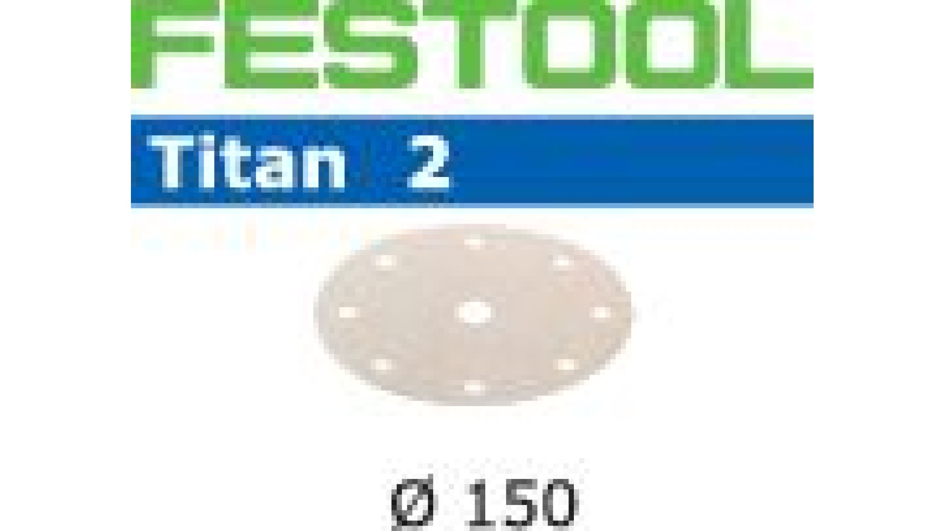 

Круг шлифовальный Festool Titan II P 360, 100 шт. STF-D150/8-P360-TIW/100 492344, 492344