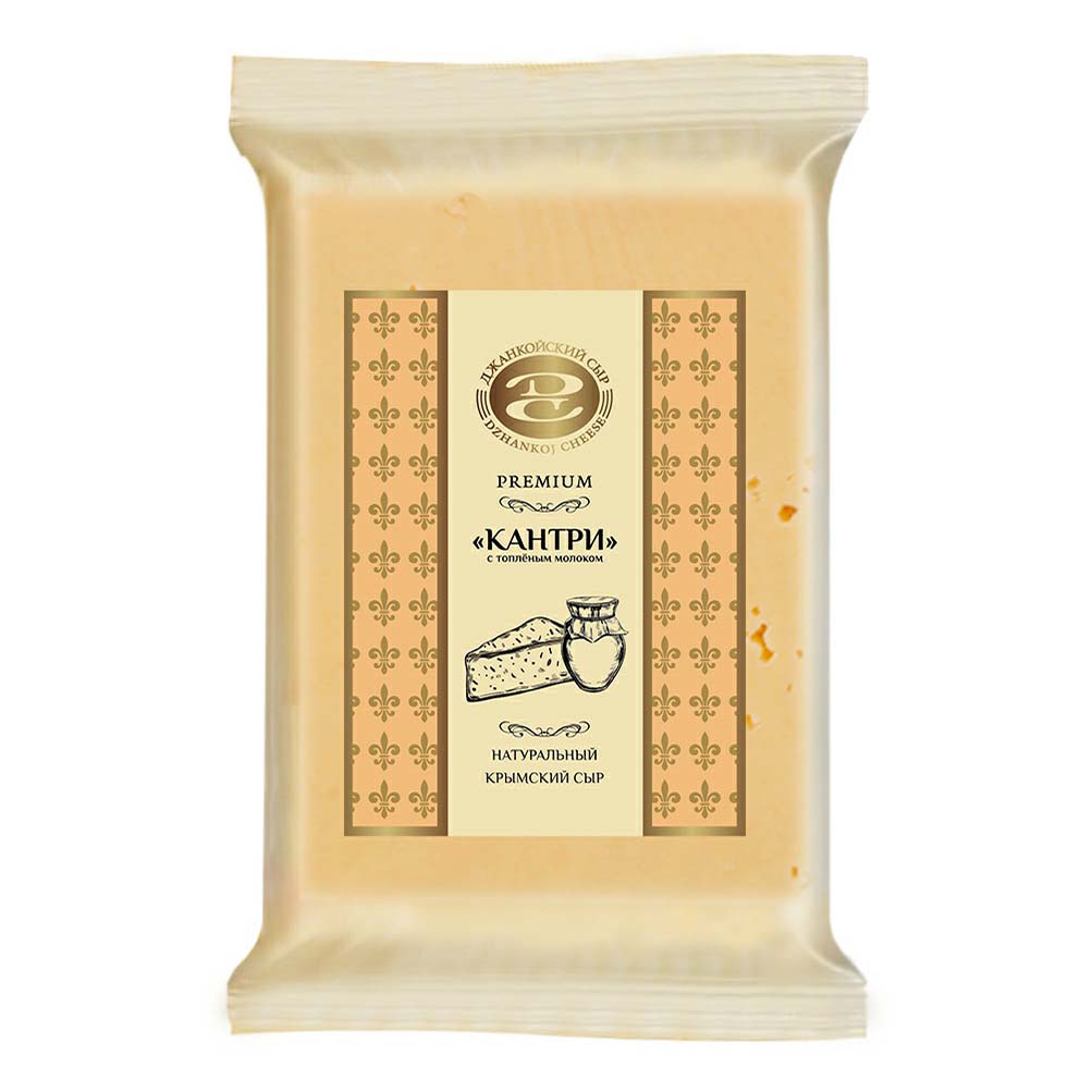 

Сыр полутвердый Джанкойский сыр Кантри с топленым молоком 200 г