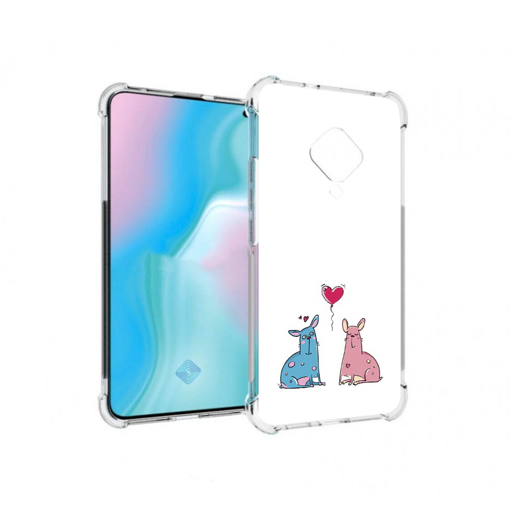 

Чехол MyPads Tocco для Vivo S5 Лама любовь (PT226962.406.102), Прозрачный, Tocco