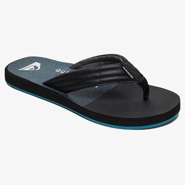 

Вьетнамки мужские Quiksilver AQYL100952-XKKS черные 39 EU, AQYL100952-XKKS