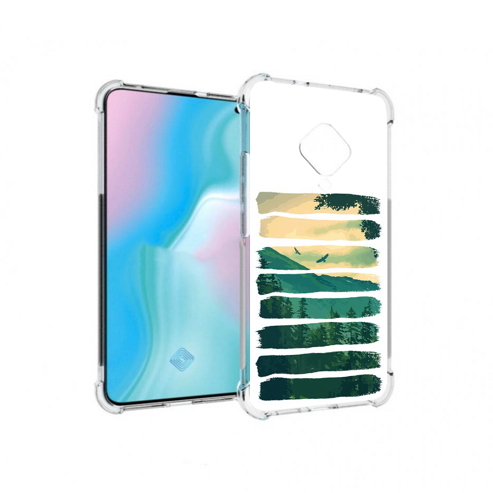 

Чехол MyPads Tocco для Vivo S5 Лесная чаща (PT226962.406.107), Прозрачный, Tocco