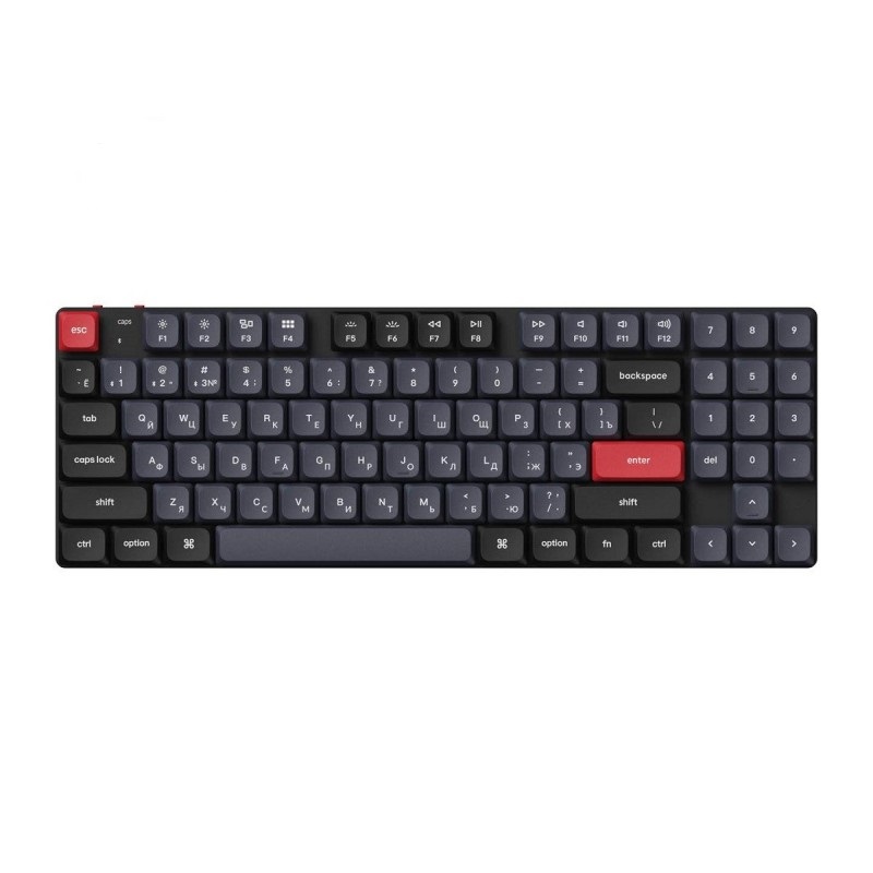 Проводная/беспроводная игровая клавиатура Keychron QMK K13 Pro Black (K13P-H2)