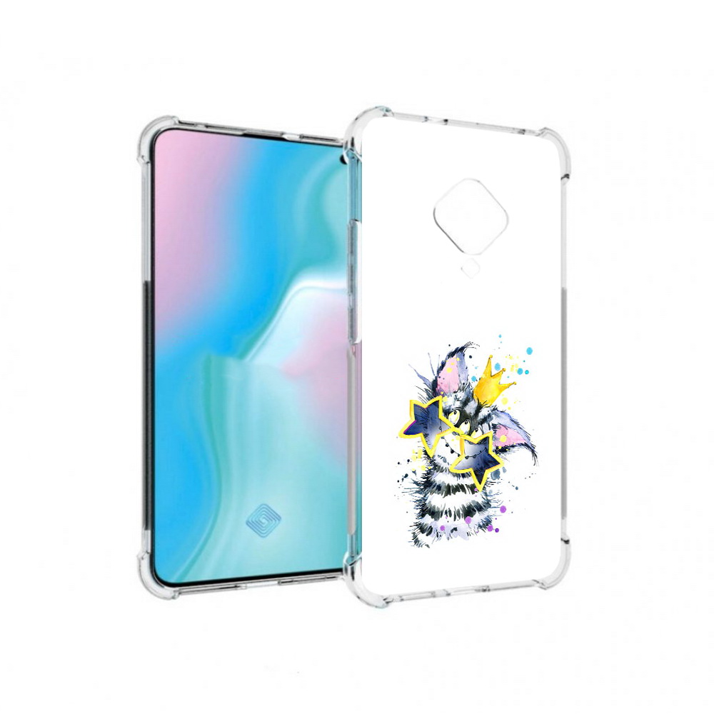 

Чехол MyPads Tocco для Vivo S5 Мартовский Нуся (PT226962.406.114), Прозрачный, Tocco