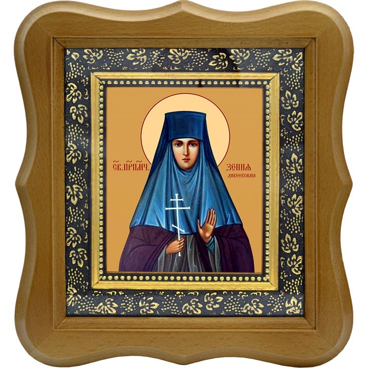

Ксения (Черлина-Браиловская), монахиня, преподобномученица. Икона на холсте.