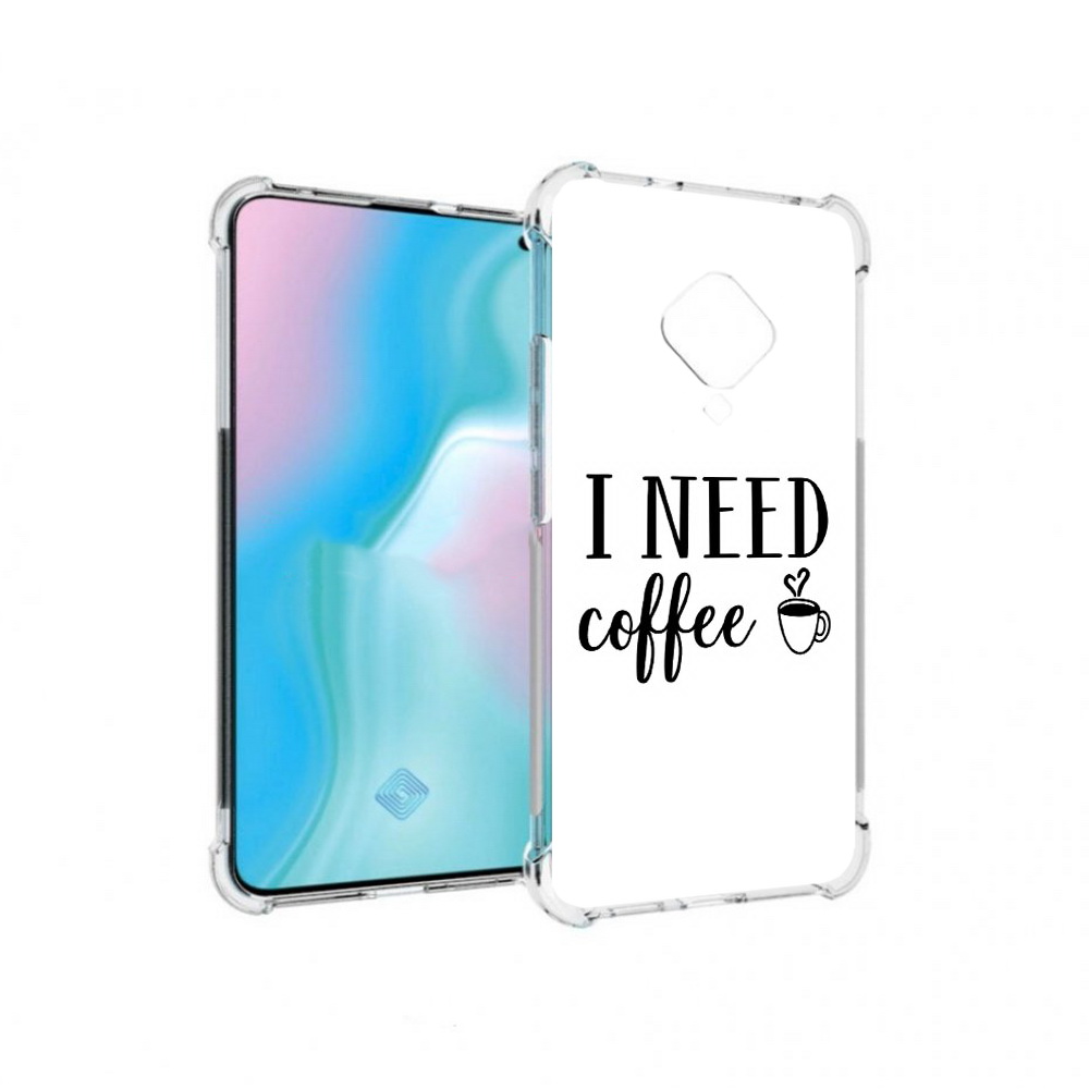 

Чехол MyPads Tocco для Vivo S5 Мне нужен кофе (PT226962.406.121), Прозрачный, Tocco