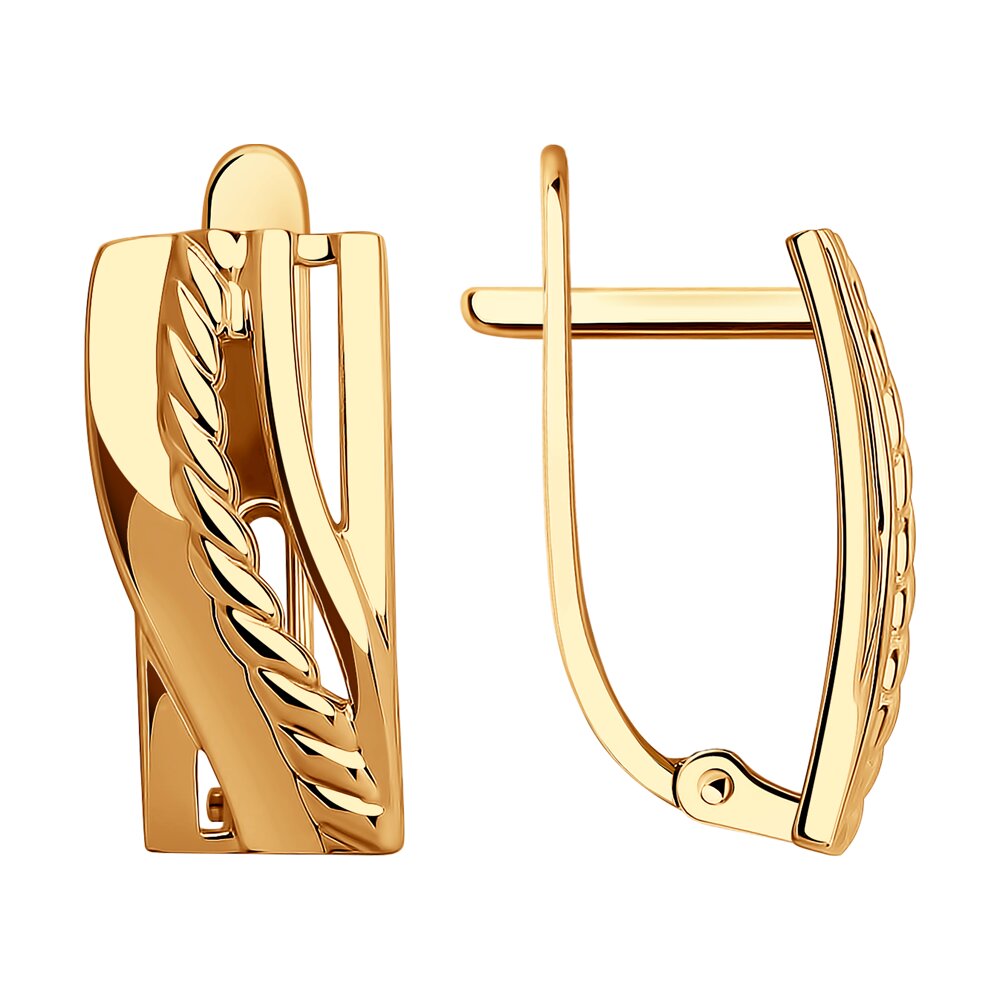

Серьги из золота SOKOLOV 029899, без вставки, 029899