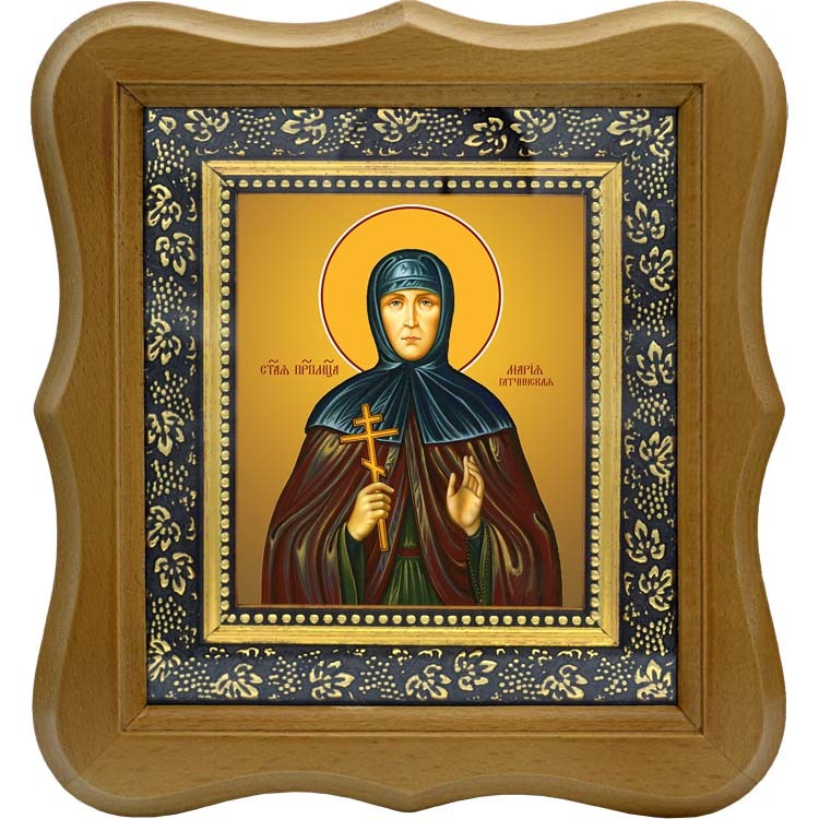 

Мария (Лелянова), Гатчинская, монахиня, преподобномученица. Икона на холсте.
